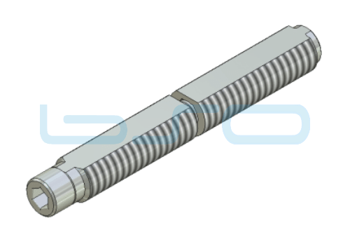 Combi-Einschraubverbinder Nut 5 Stoßverbinder 180°